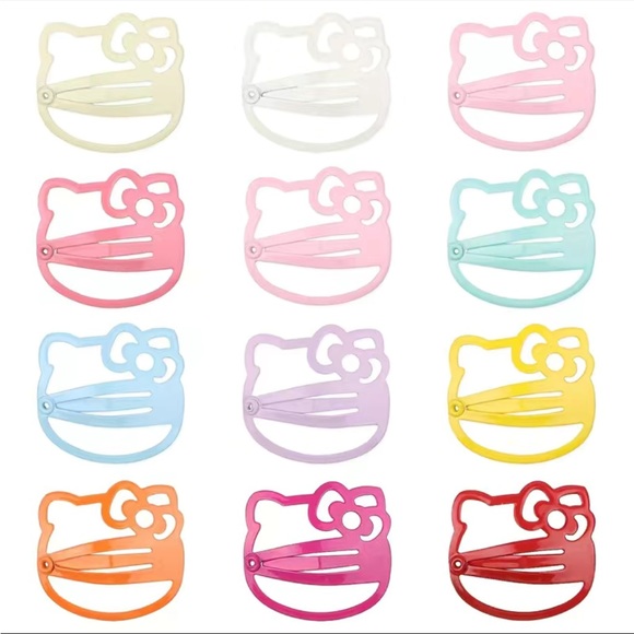 HELLO KITTY 🐱 CLIPS 6 pk - Picture 5 of 6